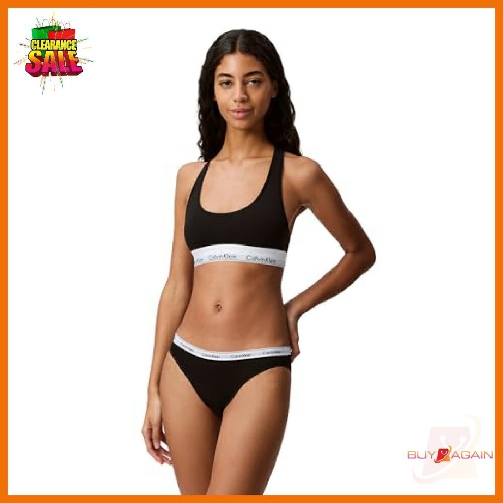 Wireless Cotton Bralette - Unlined Everyday Comfort - Pullover Raceback - Picture 2 of 7